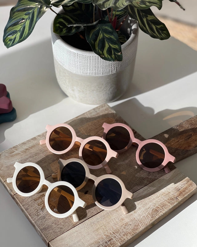 Recycled Plastic Sunglasses - Buttercream