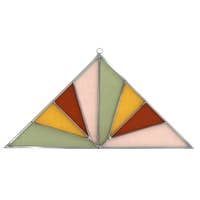 Large Suncatcher Panel - Pink Buckwheat