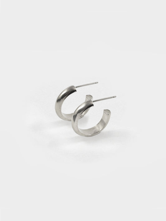 Jane Hoops - Silver